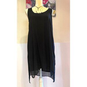 Catherine Malandrino Black overlay short dress, Large